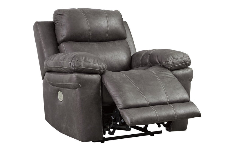 Erlangen Midnight Power Recliner - Gate FurniturePower Recliner