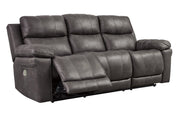 Erlangen Midnight Power Reclining Sofa - Gate FurniturePower Reclining Sofa