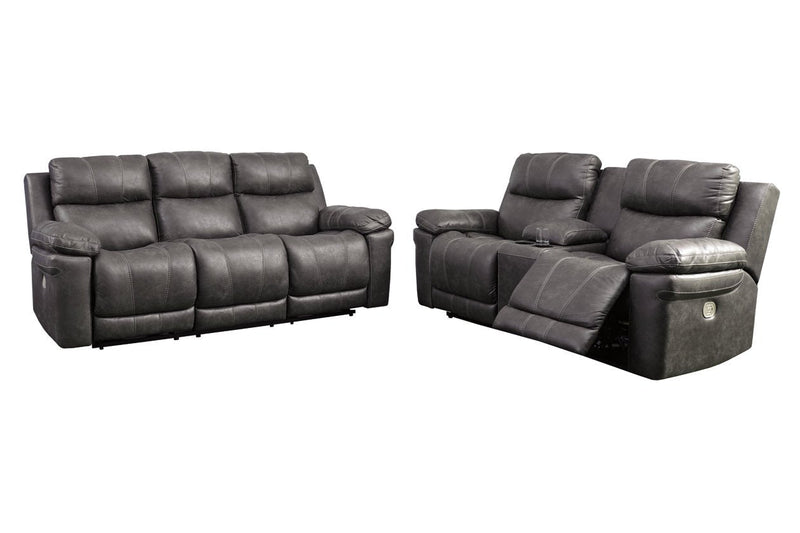 Erlangen Midnight Power Reclining Sofa - Gate FurniturePower Reclining Sofa