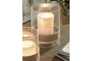 Eudocia Clear Candle Holder (Set of 2) - Gate FurnitureOther Products