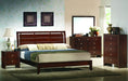 Evan Cherry Panel Bedroom Set - Gate Furniture