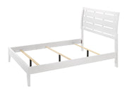 Evan White Full Panel Bed - Gate FurnitureFull Bed