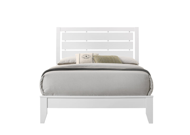 Evan White Panel Youth Bedroom Set - Gate FurnitureYouth Bedroom Set