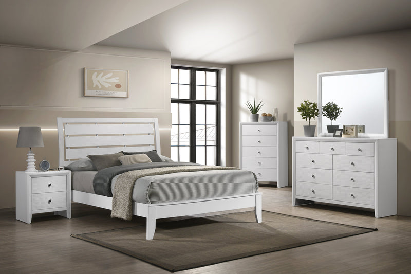 Evan White Panel Youth Bedroom Set - Gate FurnitureYouth Bedroom Set