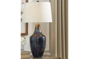 Evania Indigo Table Lamp - Gate FurnitureTable Lamp
