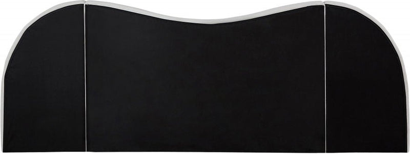 Everest Linen Textured Fabric King Bed (3 Boxes) Cream - Gate FurnitureKing Bed