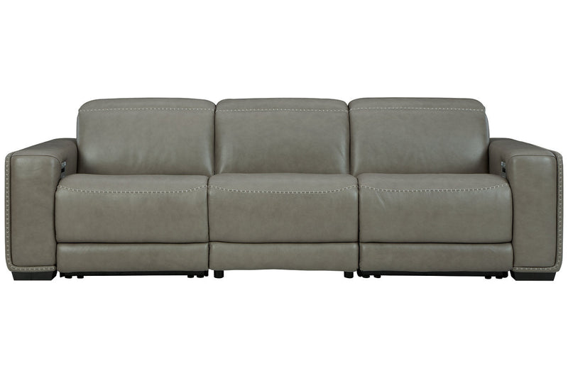 [EXCLUSIVE] Correze Gray 3 - Piece Power Reclining Sofa - Gate FurniturePower Reclining Sofa