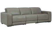 [EXCLUSIVE] Correze Gray 3 - Piece Power Reclining Sofa - Gate FurniturePower Reclining Sofa