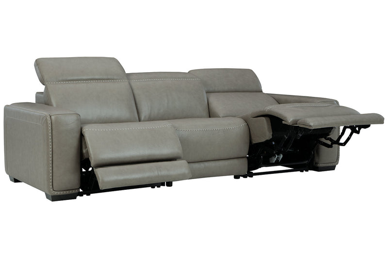 [EXCLUSIVE] Correze Gray 3 - Piece Power Reclining Sofa - Gate FurniturePower Reclining Sofa