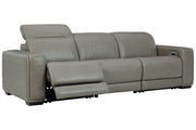 [EXCLUSIVE] Correze Gray 3 - Piece Power Reclining Sofa - Gate FurniturePower Reclining Sofa