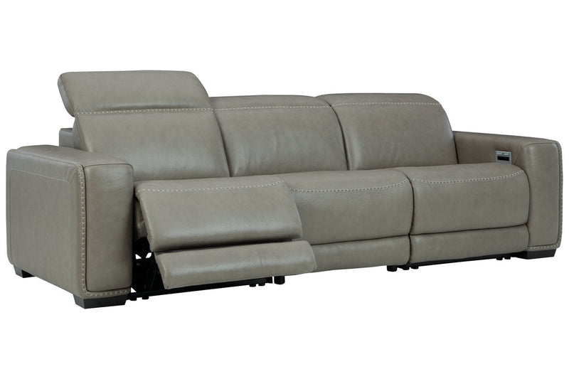 [EXCLUSIVE] Correze Gray 3 - Piece Power Reclining Sofa - Gate FurniturePower Reclining Sofa