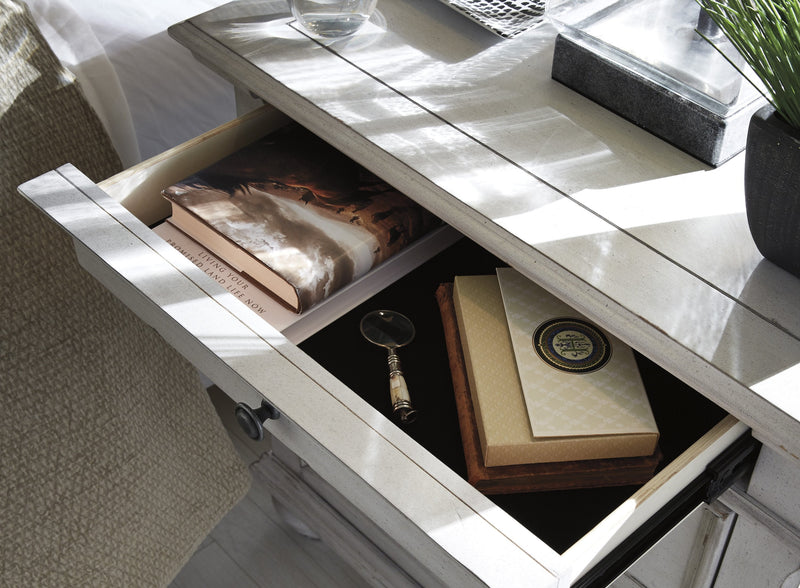 [EXCLUSIVE] Kanwyn Whitewash Upholstered Panel Bedroom Set - Gate FurnitureBedroom Set