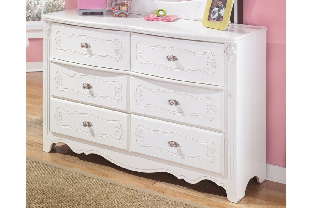 Exquisite White Dresser - B188-21 - Gate Furniture