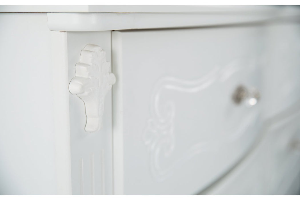 Exquisite White Dresser - B188-21 - Gate Furniture
