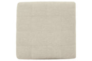 Falkirk Parchment Oversized Accent Ottoman - Gate FurnitureOttoman