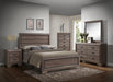Farrow Grayish Brown Panel Bedroom Set - Gate Furniture