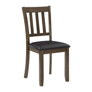 Faust Charcoal Brown 5 - Piece Dining Set - Gate FurnitureDining Room Set