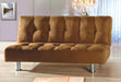 Fidel Dark Brown Click-Clack Futon Sofa - 4415D - Gate Furniture