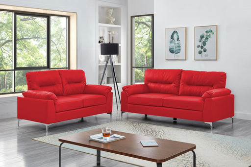 Filipendula Red Sofa Set - Gate FurnitureLiving Room Set