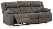 First Base Reclining Sofa - Gate FurnitureReclining Sofa