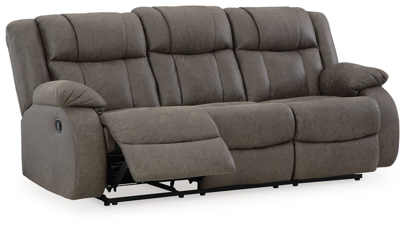 First Base Reclining Sofa - Gate FurnitureReclining Sofa