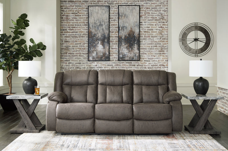 First Base Reclining Sofa - Gate FurnitureReclining Sofa