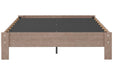 Flannia Gray Queen Platform Bed - EB2520-113 - Gate Furniture
