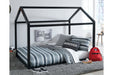 Flannibrook Black Full House Bed Frame - B082-162 - Gate Furniture