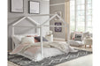 Flannibrook White Full House Bed Frame - B082-262 - Gate Furniture