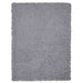 Flokati Collection Faux Sheepskin Indoor Area Rugs - Gray - 5'X7' - FFR1003-5X7 - Gate Furniture
