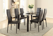 Florian Black Dining Set - Gate FurnitureDining Room Set