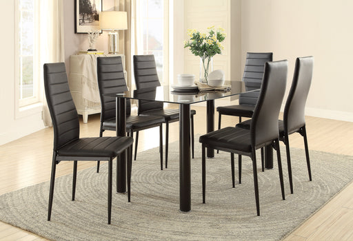 Florian Black Dining Set - Gate FurnitureDining Room Set