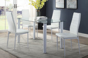 Florian White Dining Set - Gate FurnitureDining Room Set