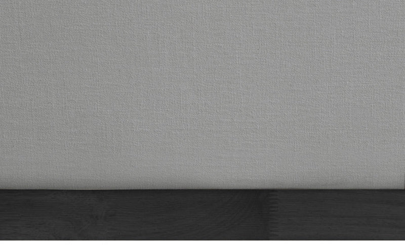 Flynn Linen Textured Fabric King Bed Grey - Gate FurnitureKing Bed