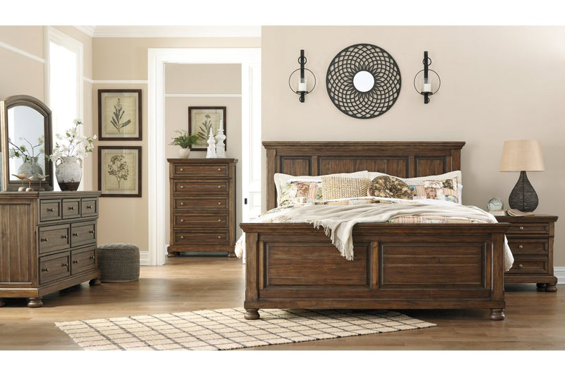 Flynnter Medium Brown Chest of Drawers - Gate FurnitureChest