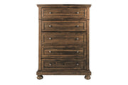 Flynnter Medium Brown Chest of Drawers - Gate FurnitureChest