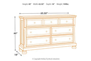 Flynnter Medium Brown Dresser - Gate FurnitureDresser