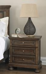 Flynnter Medium Brown Nightstand - Gate FurnitureNightstand