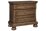 Flynnter Medium Brown Nightstand - Gate FurnitureNightstand