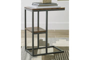 Forestmin Natural/Black Accent Table - Gate FurnitureTable