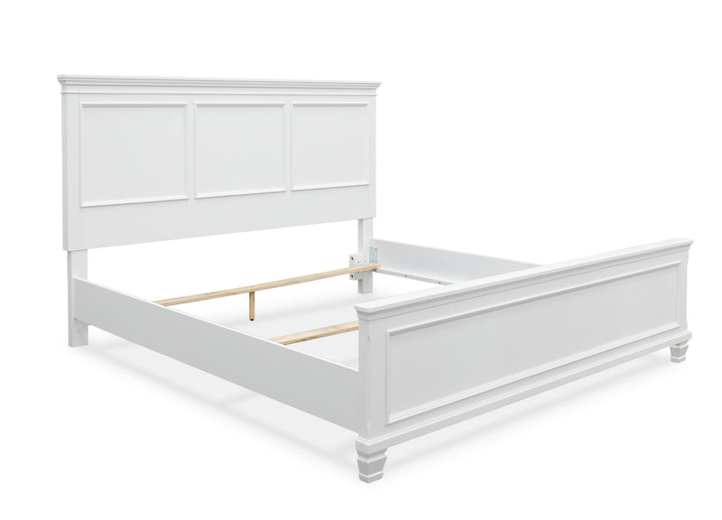 Fortman White Panel Bedroom Set - Gate FurnitureBedroom Set