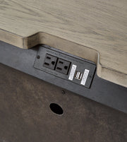 Foyland Nightstand - Gate FurnitureNightstand