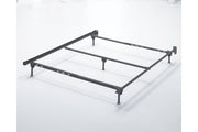 Frames and Rails Metallic Queen Bolt on Bed Frame - Gate FurnitureFoundation