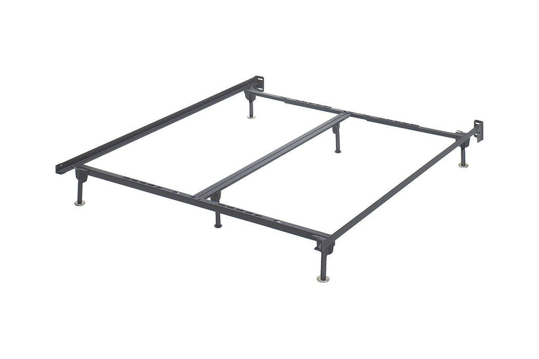 Frames and Rails Metallic Queen/King/California King Bolt on Bed Frame - B100-66 - Gate Furniture