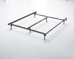 Frames and Rails Metallic Queen/King/California King Bolt on Bed Frame - Gate FurnitureFoundation