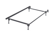 Frames and Rails Metallic Twin/Full Bolt on Bed Frame - Gate FurnitureFoundation