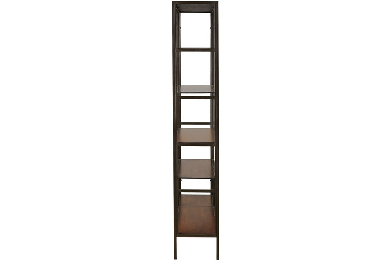 Frankwell Brown/Black Bookcase - Gate FurnitureBookcases