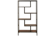 Frankwell Brown/Black Bookcase - Gate FurnitureBookcases