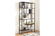 Frankwell Brown/Black Bookcase - Gate FurnitureBookcases