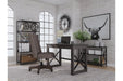 Freedan Grayish Brown 37" Home Office Desk - H286-14 - Gate Furniture